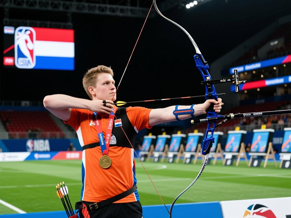 射箭项目上荷兰选手勇夺冠军