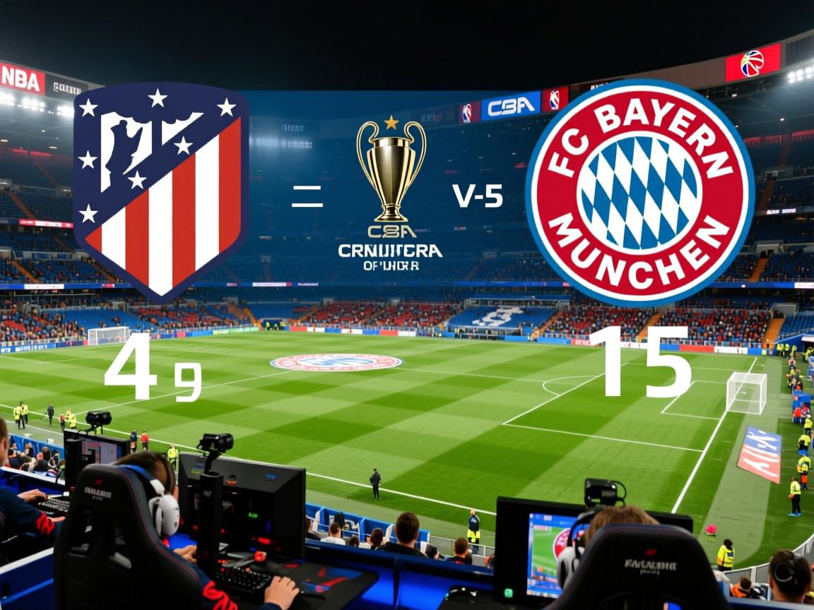 马德里竞技战胜拜仁，总比分晋级欧冠四强前景显著