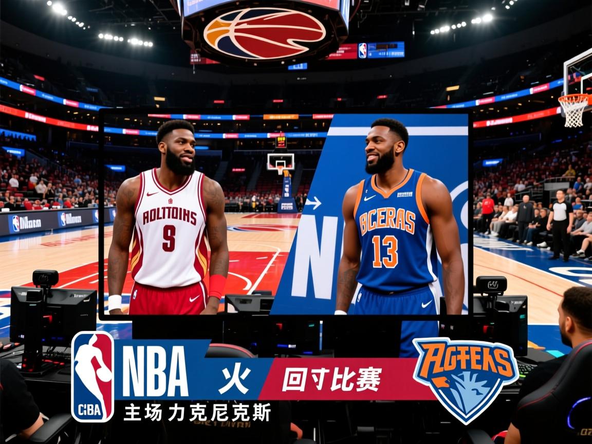 NBA比赛回放:火箭队主场力克尼克斯 第4张